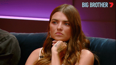 Nervous Big Brother GIF by Big Brother Australia