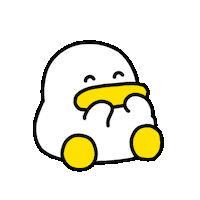 420gram00 clap character duck 캐릭터 Sticker