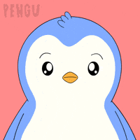 Eyes Wide Open Wow GIF by Pudgy Penguins