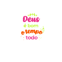 Deus Motivacao Sticker by Liana Marty