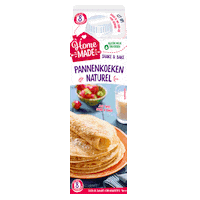 Home Made Pancakes Sticker by HomeMade Bakmixen