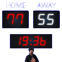 55 Away Sticker