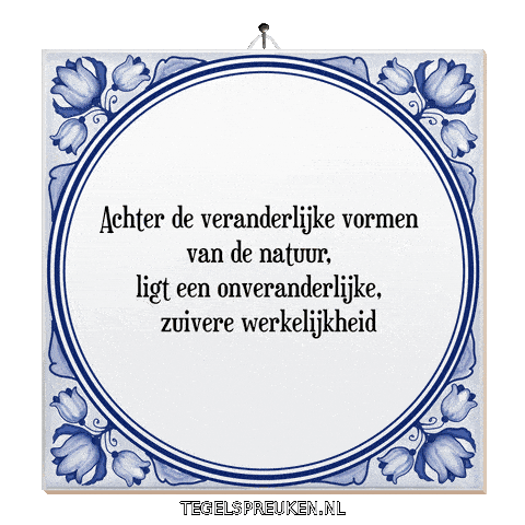 Spreuk Rust Sticker by Tegelspreuken.nl