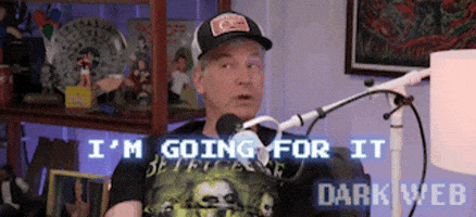 Going For It Lets Go GIF by Dark Web