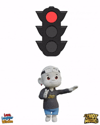Warning Red Light GIF by Zhot Music