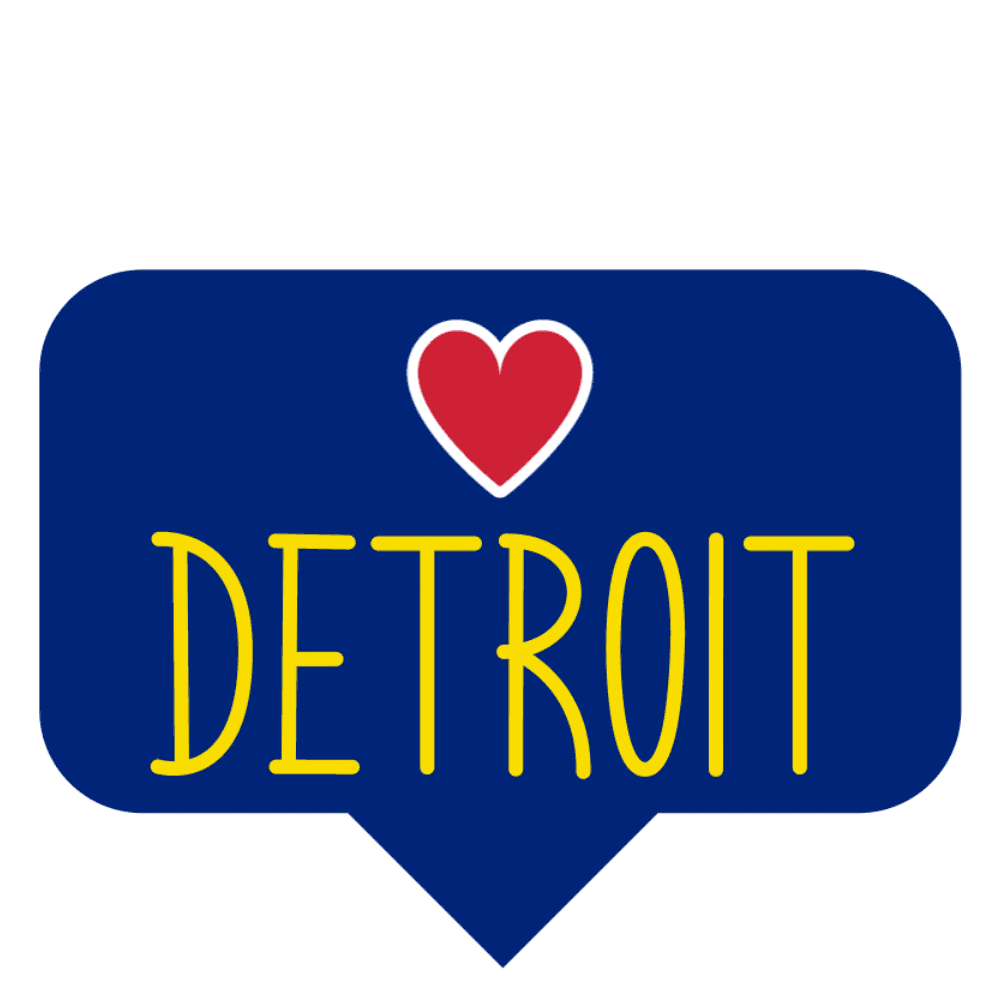 Motor City Love Sticker