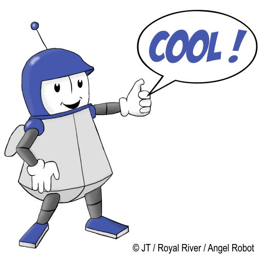 RoyalRiverMusik giphyupload cool blue robot Sticker