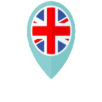 Uk Location Sticker by Homes For Students