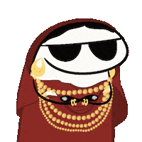 Gold Toub Sticker
