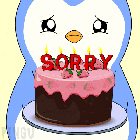 Sad Excuse Me GIF by Pudgy Penguins