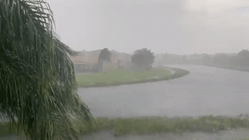 Severe Thunderstorms Dump Heavy Rain on Palm Beach County