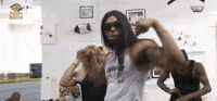 BigBrotherNaija flex muscles eric baddie GIF