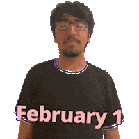 February 1 Sticker