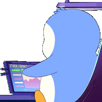 Crypto Looking Good Sticker by Pudgy Penguins
