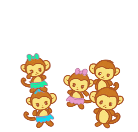 kids jumping Sticker by eve_agram