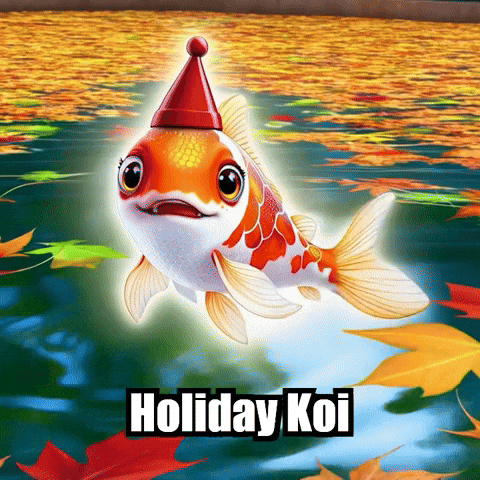 Koi Fish GIF by TheConfishius