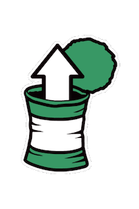 arrow swipe Sticker