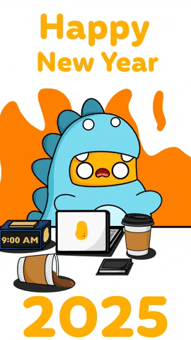 New Year Celebration GIF by lilpotates