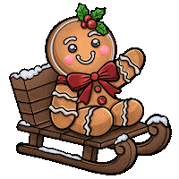 Christmas Hello Sticker