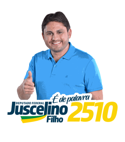 vote2510 Ãdepalavra Sticker by Juscelino Filho