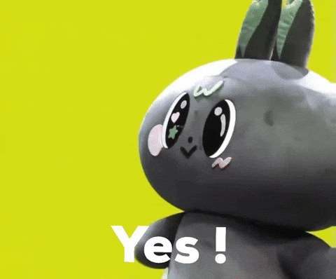 Bunny Yes GIF
