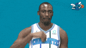 bismack biyombo byombo GIF by Charlotte Hornets