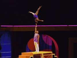 Circus Balance GIF by Ringling Bros. and Barnum & Bailey