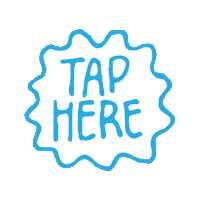 Rainbow Tap Sticker by Orange County Library System