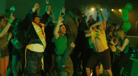 st. patrick's day party GIF by CraveTV