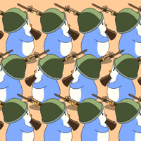 Huddle Up War GIF by Pudgy Penguins