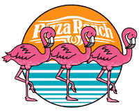 Sticker Sunset Sticker by Pizza Ranch