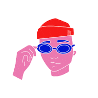 pink seriously Sticker by ClapForCrap