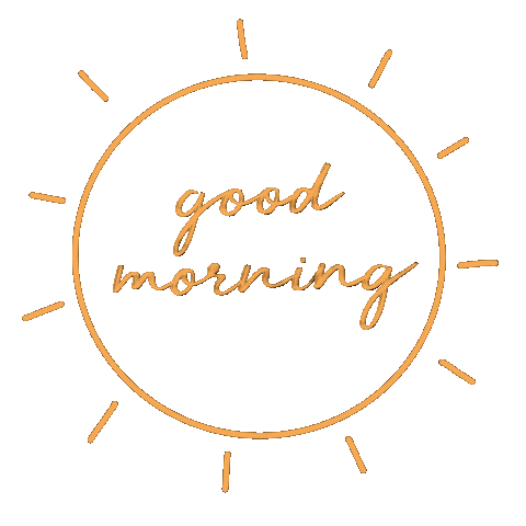 amayajade giphyupload instagram good morning sun Sticker