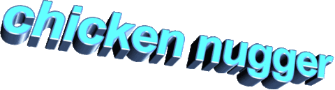 chicken quote Sticker by AnimatedText