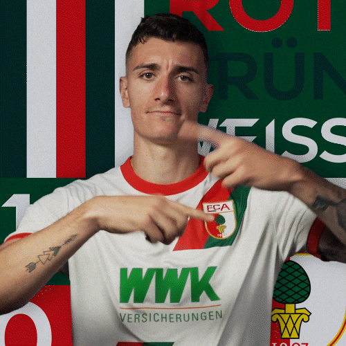 Cedric Zesiger Football GIF by FC Augsburg 1907