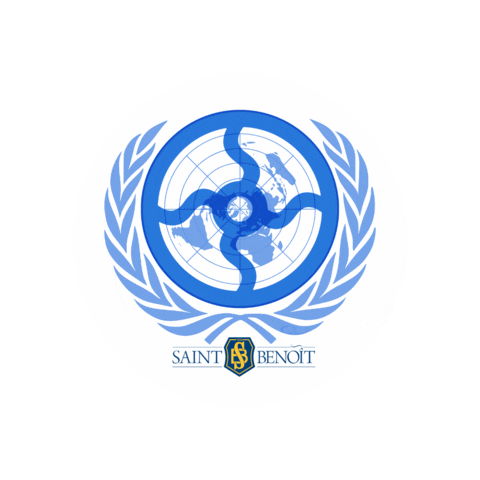 Sbmun Sticker by Saint Benoît