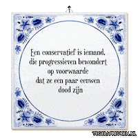 Respect Spreuk Sticker by Tegelspreuken.nl