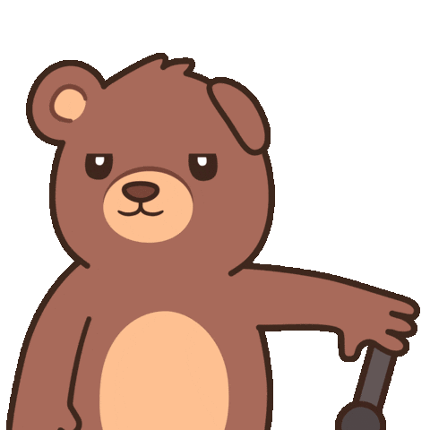 Tell Em Mic Drop Sticker by BEARISH