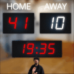 10 Away GIF