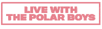 ThePolarBoys music welcome band miami Sticker
