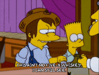 happy bart simpson GIF