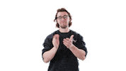 Clapping Filmmaker Sticker by Dirty Paws Media