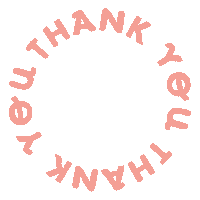 Fun Thanks Sticker by Melanie Johnsson