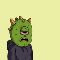 Dankclops animation rainbow trippy psychedelic GIF