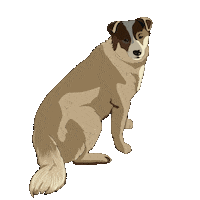 Dog Friend Sticker