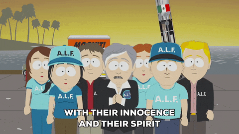 crowd rocket GIF by South Park 