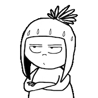 Angry Look Sticker by RainToMe