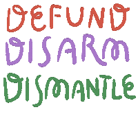 Blm Disarm Sticker