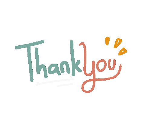 Vintage Thank You Sticker