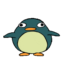 Walk Penguin Sticker